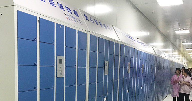 富士康使用員工儲物柜 富士康使用員工儲物柜